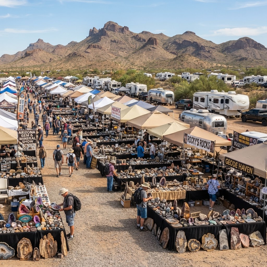Desert Gardens International Rock, Gem & Mineral Show