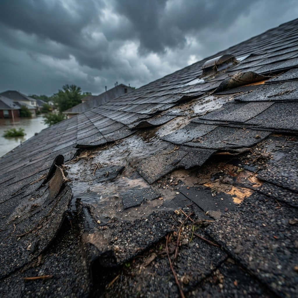Storm Damage Roof Repair in Cumberland County, NC — Flash Flood Warning Recovery