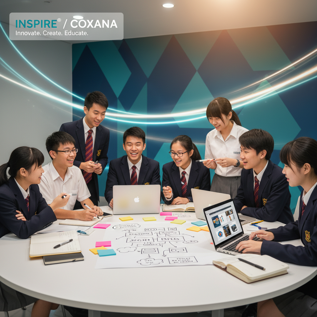 INSPIRE® 2026–27 學年四大到校工作坊方向｜設計思維 × AI × 身心靈