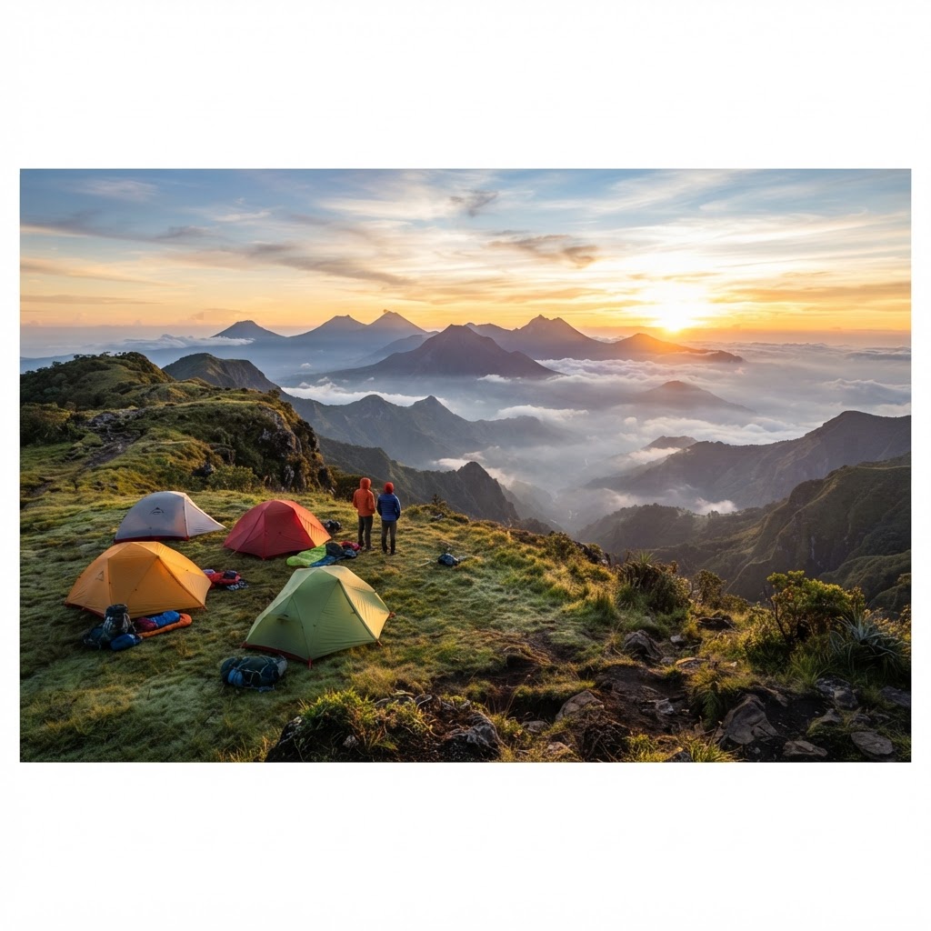 Campamento mountain campsite