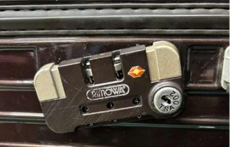 RIMOWA サルサ TSAロック交換（色変更カスタム対応）