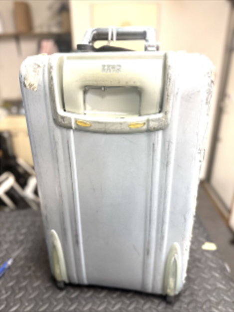 ゼロハリバートン 伸縮ハンドル全交換修理