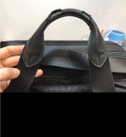 TUMI 革ハンドル交換修理