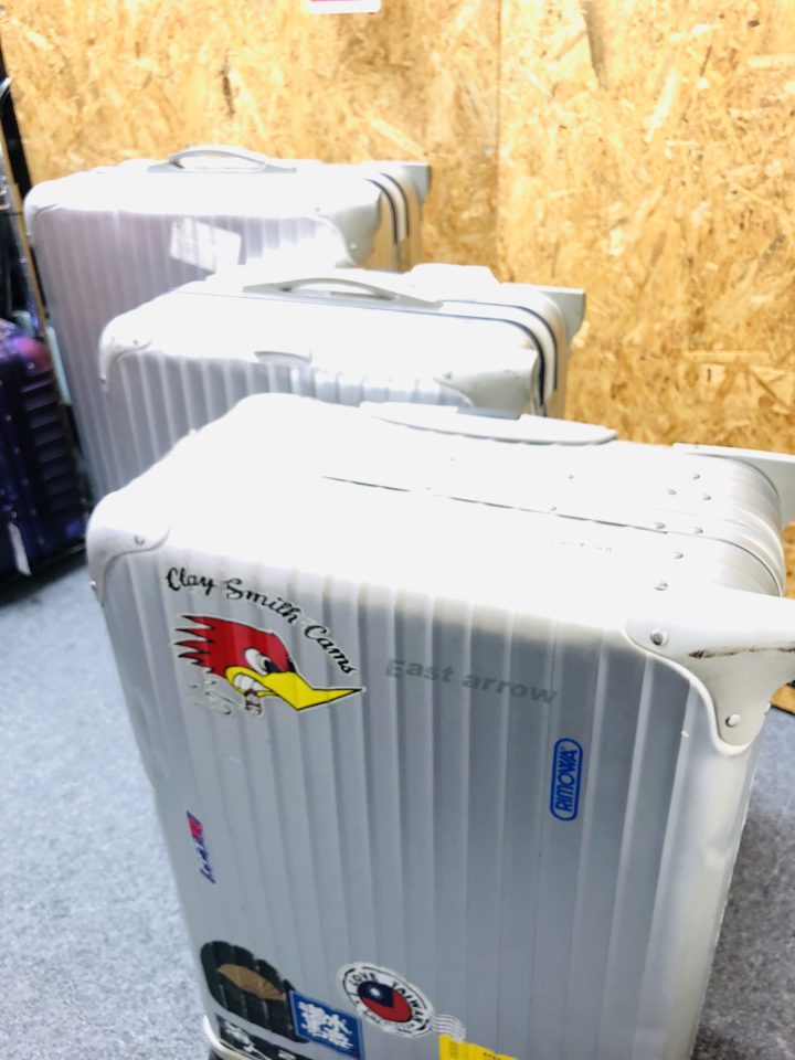 RIMOWAのスーツケースをリメイク・カスタマイズ