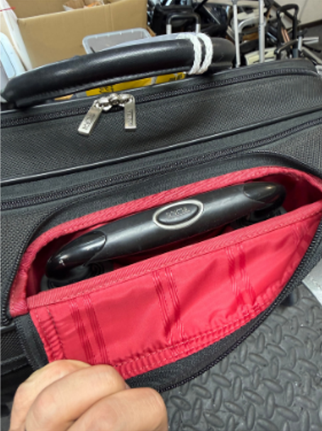 TUMI 伸縮ハンドル修理