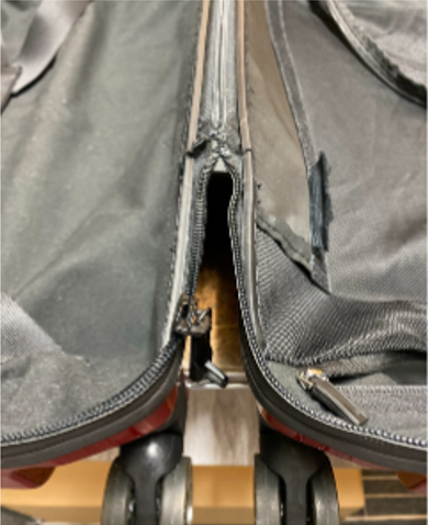 TUMI ファスナー修理