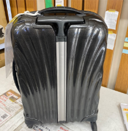Samsonite コスモライト 伸縮ハンドルが下がらない修理 修理後