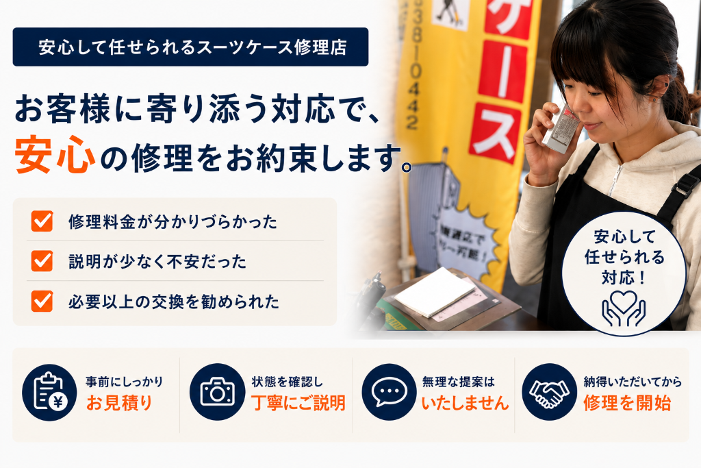 純正パーツで確かな修理品質