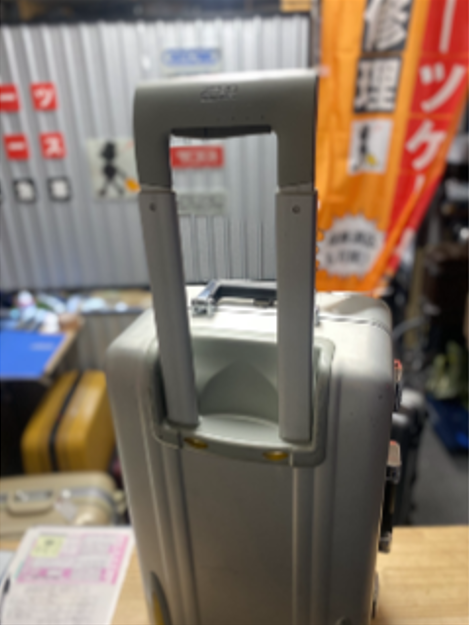 ゼロハリバートン 伸縮ハンドル部品修理(廃盤モデル対応) 修理後
