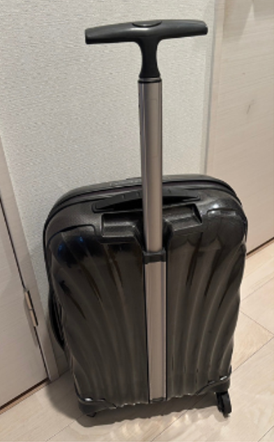 Samsonite コスモライト 伸縮ハンドルが下がらない修理