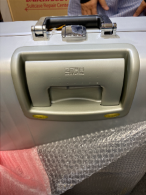 ゼロハリバートン 伸縮ハンドル部品修理 修理後