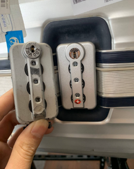 RIMOWA シルバーインテグラ TSA002 → TSA006ロック交換（アップグレード対応）