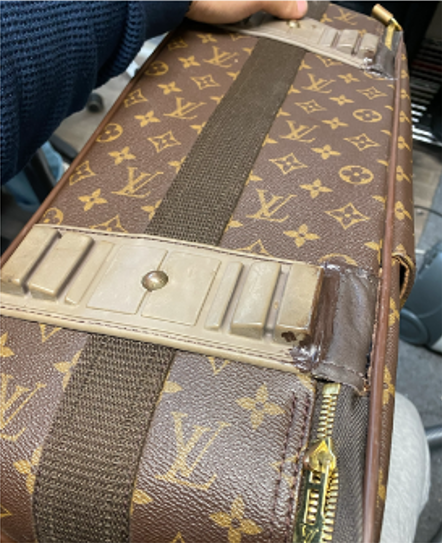 LOUIS VUITTON Louis Vuitton ゴムヒンジ変形修理