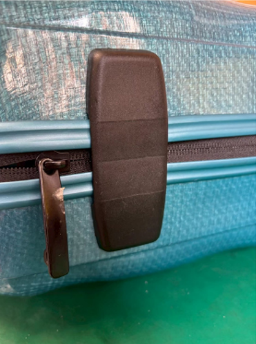 Samsonite コスモライト ゴムヒンジ劣化交換 修理後