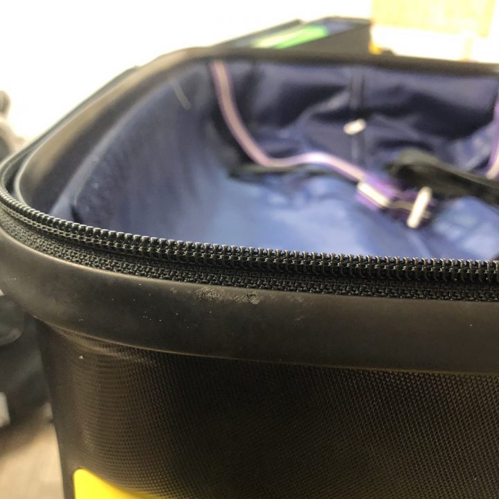 ファスナー全交換 スーツケース修理