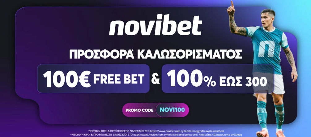 Novibet Promo Banner