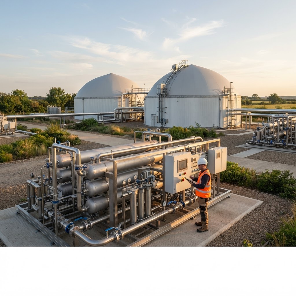 Biogas Upgrading to Biomethane: How It Works and What It Costs