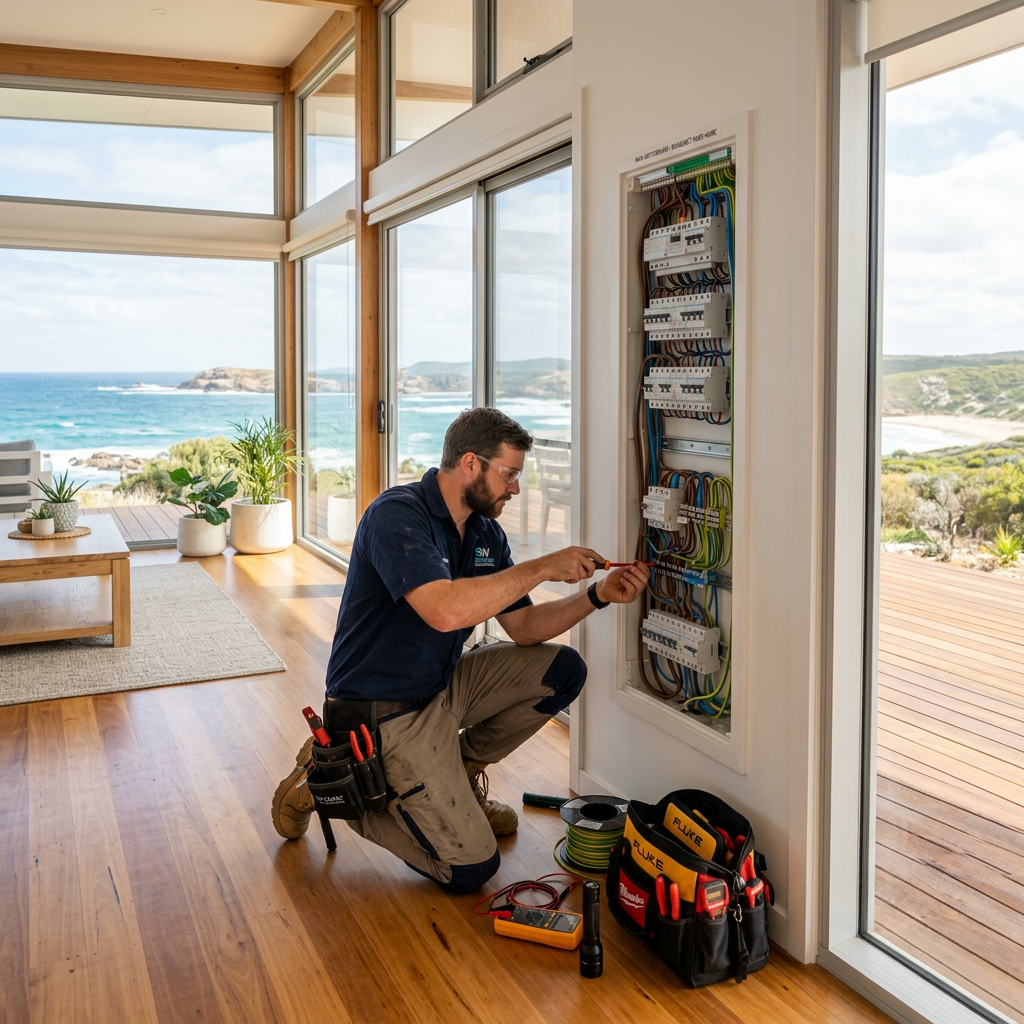 B&B Electrical coastal home