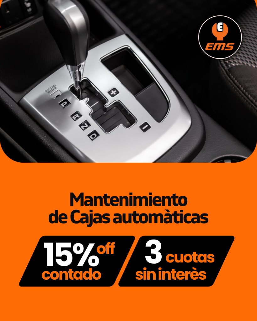 Mantenimiento de Cajas Automáticas — 15% off