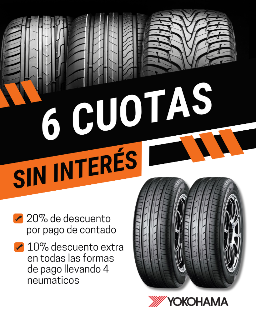 6 Cuotas Sin Interés — Yokohama