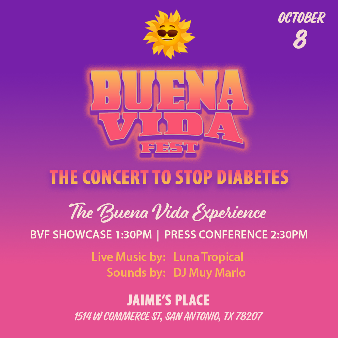 Buena Vida Fest October 8 event flyer