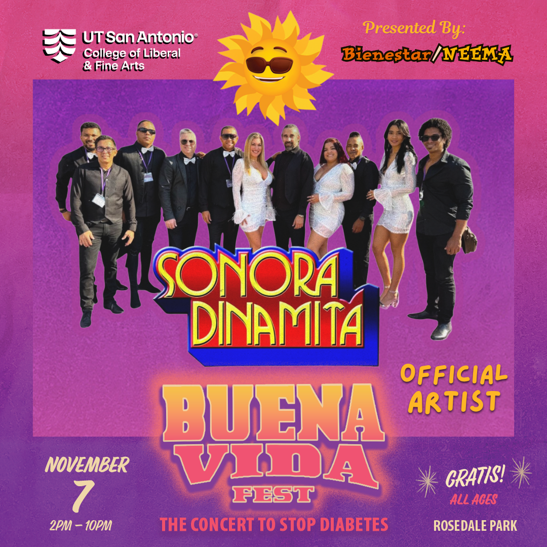 Sonora Dinamita — Buena Vida Fest official artist card
