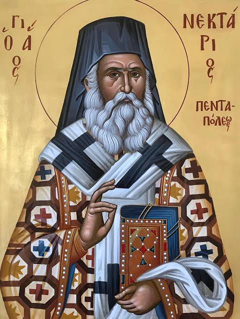 Icon of Saint Nektarios of Pentapolis