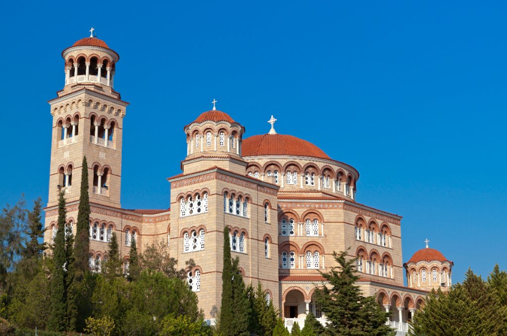 Holy Monastery of Saint Nektarios, Aegina, Greece