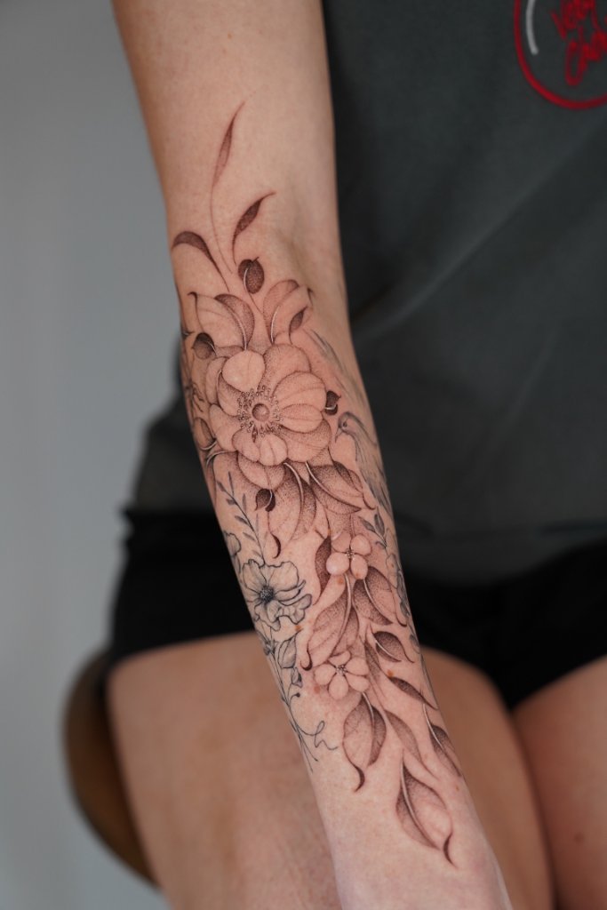 Tattoo work