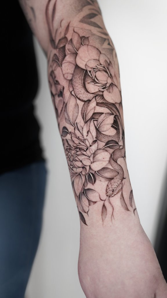 Tattoo work