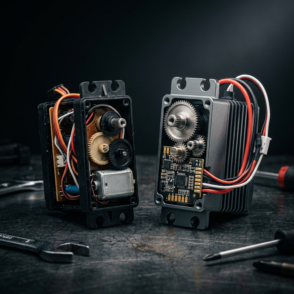 Cheap vs Expensive RC Servos — Coreless vs Brushless Speed Test