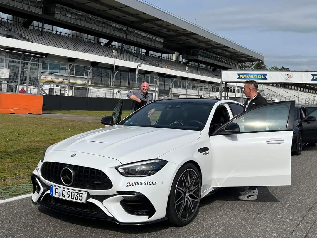 Rennstrecke für Mercedes