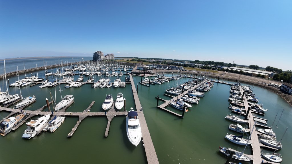 Drone — Jachthaven Nieuwpoort