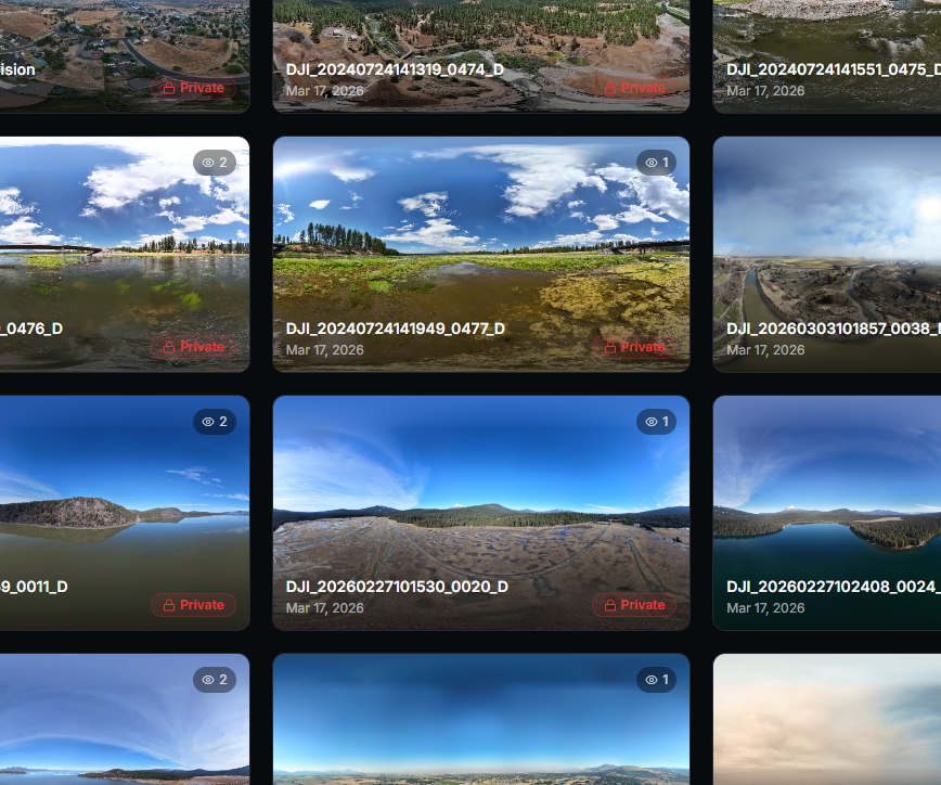 Sphere Photo Management template preview