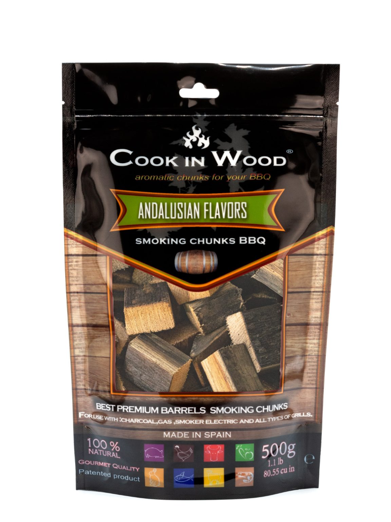 COOK IN WOOD Premium Smoking Chunks (Oak Barrels) 10