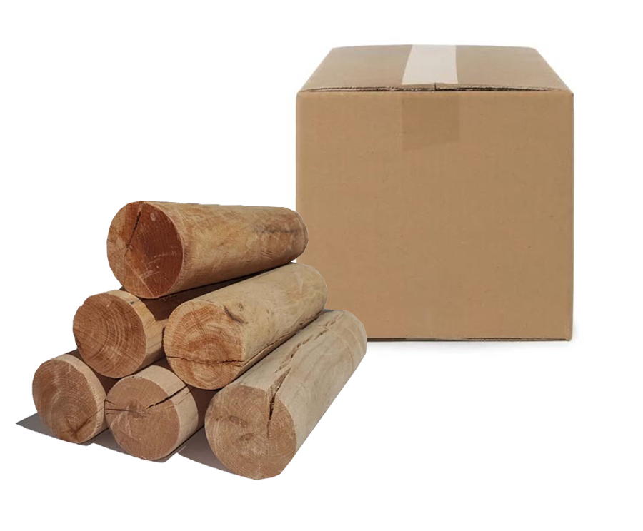 COOK IN WOOD – Round Beech Logs & Kindling Wood