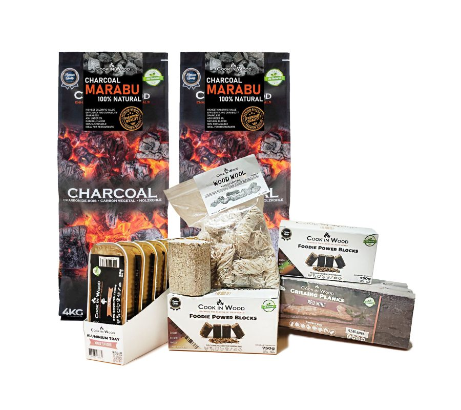 COOK IN WOOD Premium Barbecue – SMOKING PACK 1