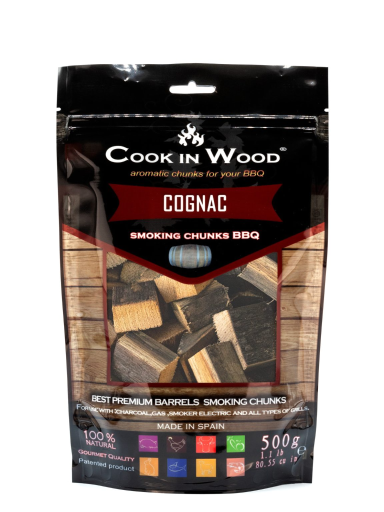 COOK IN WOOD Premium Smoking Chunks (Oak Barrels) 12
