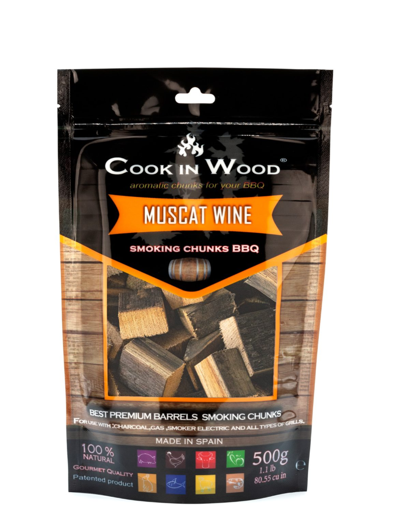 COOK IN WOOD Premium Smoking Chunks (Oak Barrels) 11