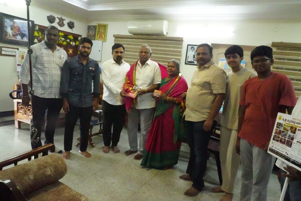శ్రీ మేళ్లచెరువు వెంకటేశ్వరావు గార్లను కలిసిన DrGV బృందం — కులవృత్తి కార్మికుల వ్యాధులను ఆరోగ్యశ్రీ, ఆయుష్మాన్ భారత్‌లో చేర్చాలని వినతి (Jun 28, 2026)
