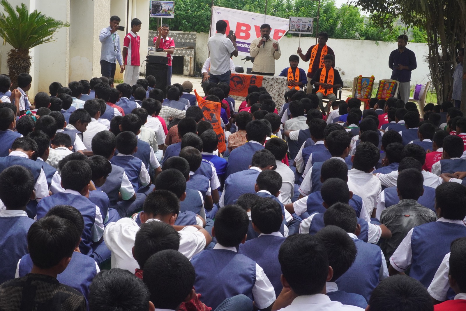 ABVP నిర్వహణ — విద్యార్థుల అవగాహన సభ