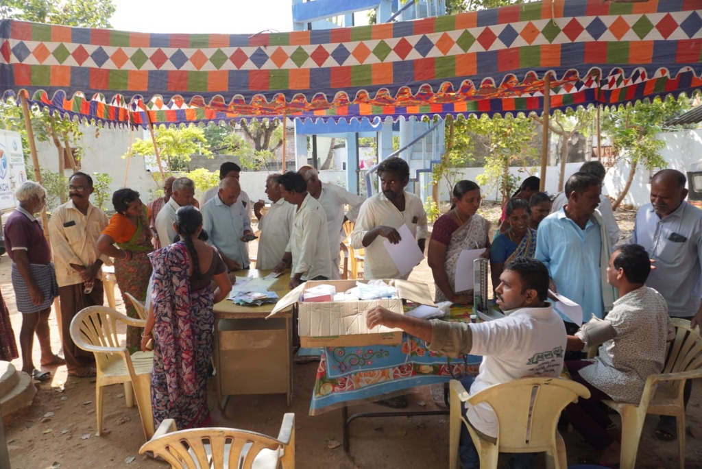 Free Medical Camp — Patient Registration & Check-up, Choppakatlapalem