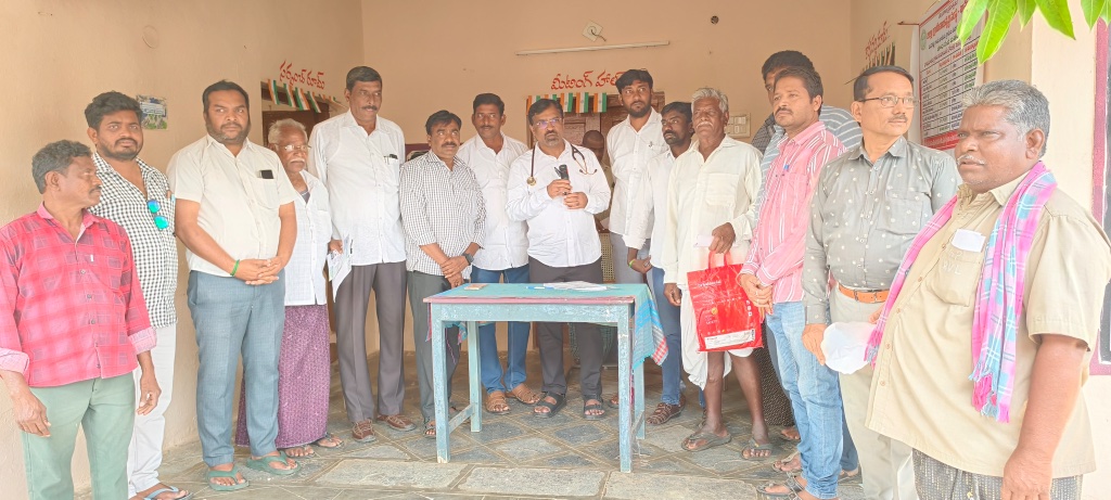 Sriraksha Arogya Yatra — Campaign Launch at Ravinuthala
