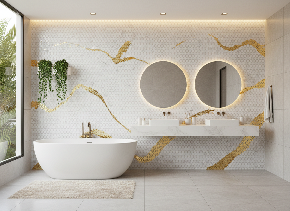 Mosaic Feature Wall