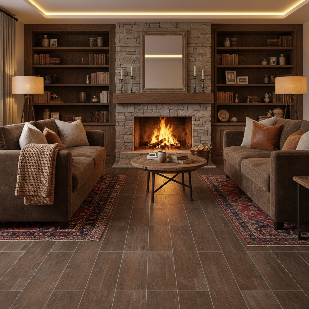 Ebony Wood Underfoot