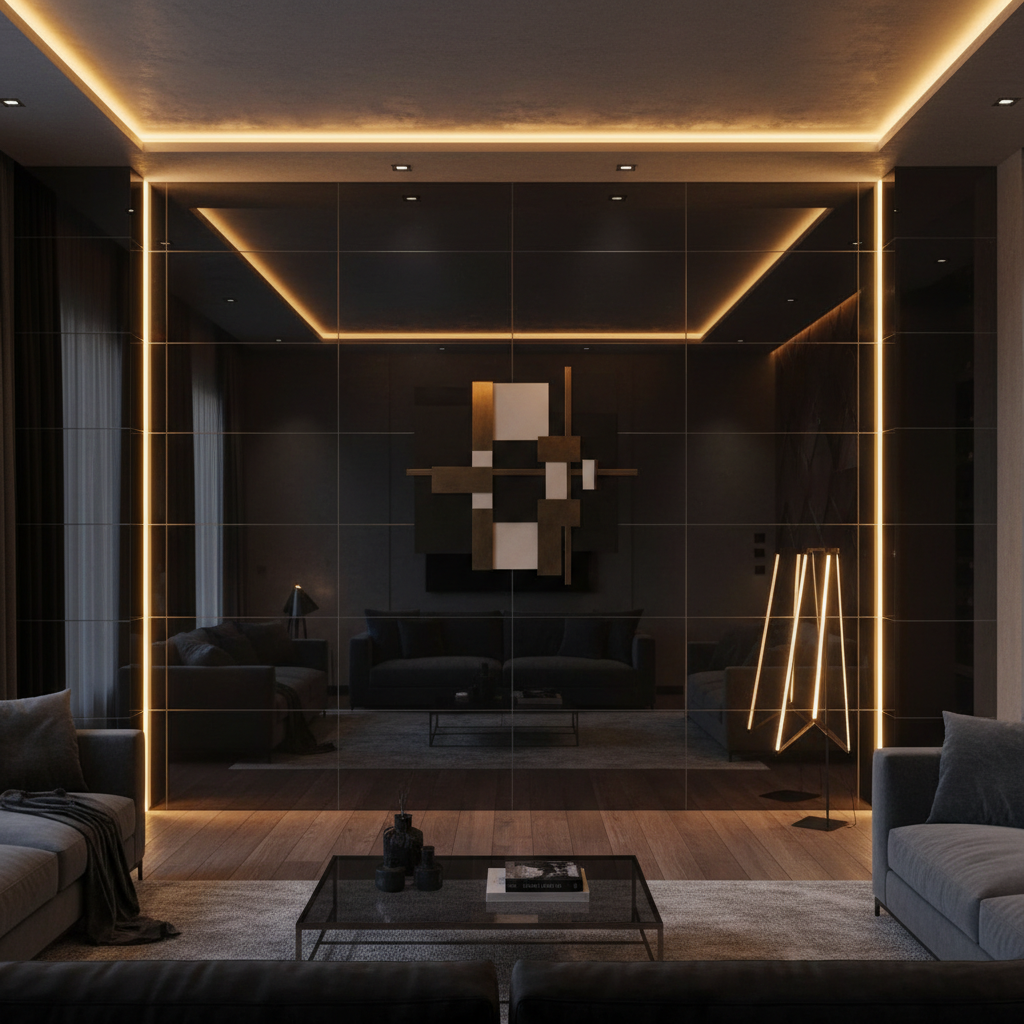 Noir Absolu as a Wall Surface
