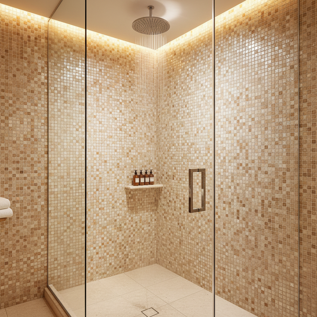 Warm Glass in the Shower