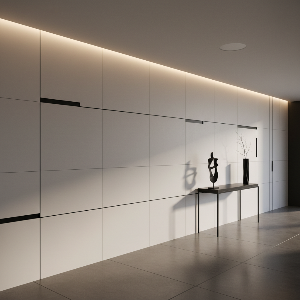 The Clean Feature Wall