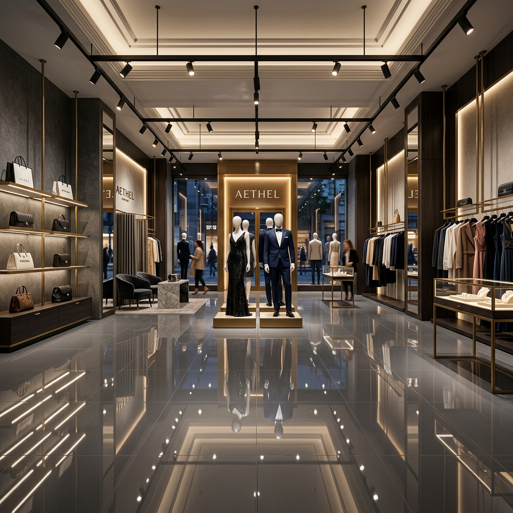 Steel Grey in Commercial Spaces