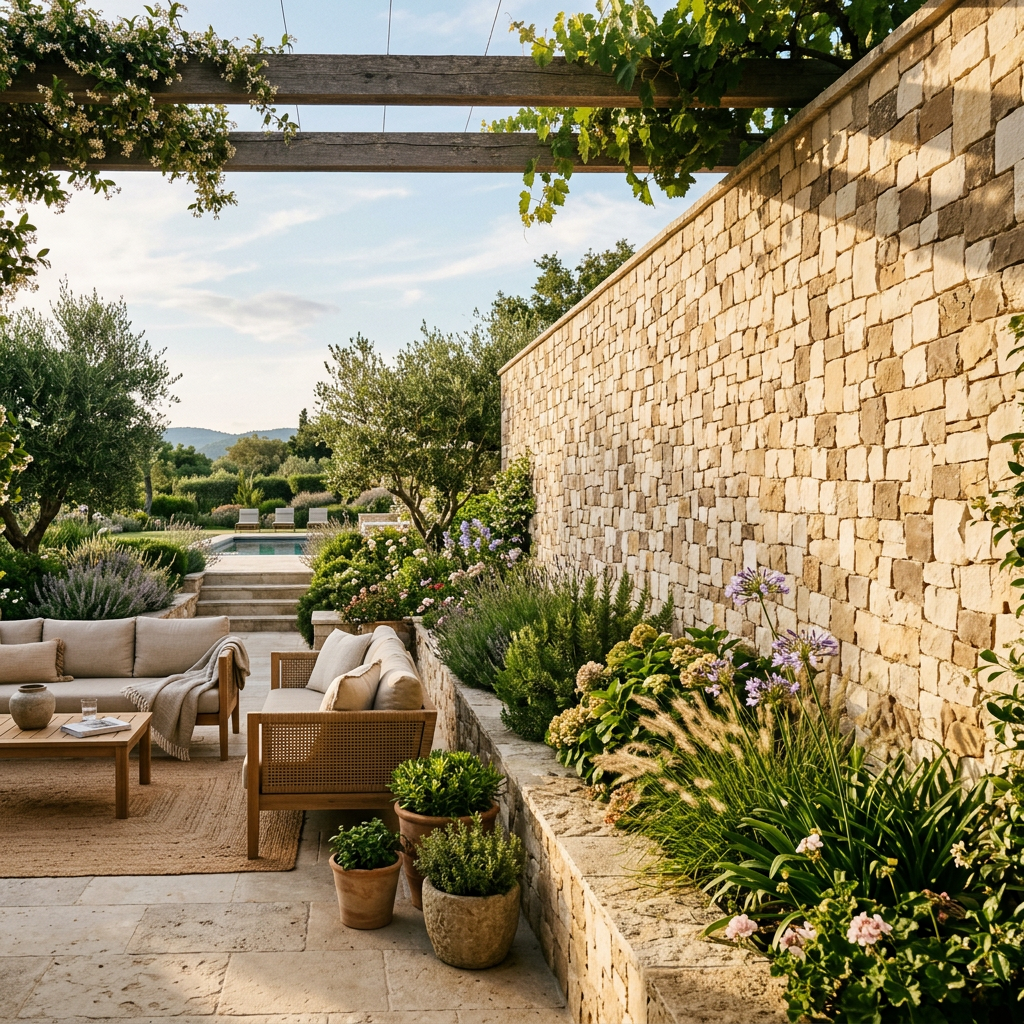 Natural Stone in the Garden